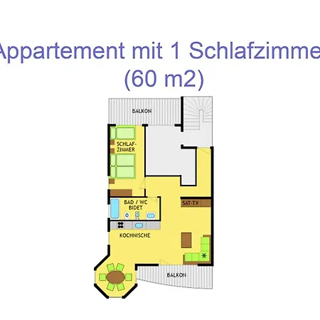 Apartmán Design-appartementhaus - Urlaubsresort Hafele
